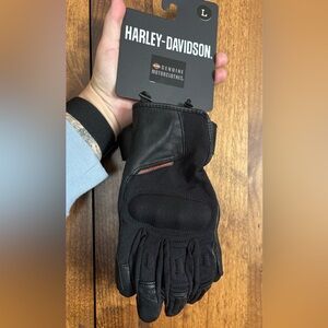 NWT Harley Davidson Brawler gloves women size large